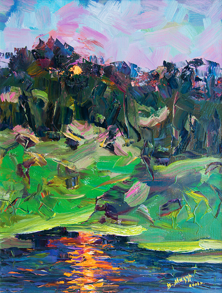 «Теплий вечір». 2007. Полотно, олія